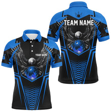 Load image into Gallery viewer, Custom Eagle Bowling Shirts Polo Bowling Team League for Men QZT434