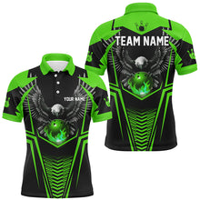 Load image into Gallery viewer, Custom Eagle Bowling Shirts Polo Bowling Team League for Men QZT434