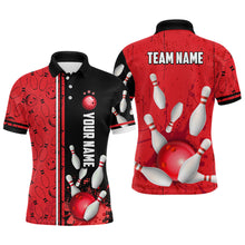 Load image into Gallery viewer, Custom Men Bowling Team Shirts Polo Bowling Jersey Bowling League Muticolor QZT474