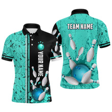 Load image into Gallery viewer, Custom Men Bowling Team Shirts Polo Bowling Jersey Bowling League Muticolor QZT474