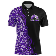 Load image into Gallery viewer, Custom Bowling Shirt for Men Personalized Bowling Jersey Bowling Team League Polo Shirt QZT66