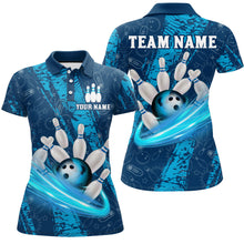 Load image into Gallery viewer, Custom Women 3D Bowling Shirts Bowling Team Jersey Polo Bowlers Gifts Multicolor QZT473