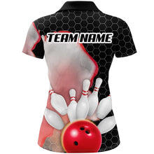 Load image into Gallery viewer, Personalized Bowling Shirt for Women Bowling Jersey Polo Shirt Unisex QZT284