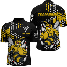 Load image into Gallery viewer, Custom Funny Bee Bowling Team Shirt Bowling Jersey for Men Bowling Outfit Gifts QZT721