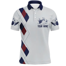 Load image into Gallery viewer, I Don&#39;t Give A Split Bowling Polo Shirt Men Custom American Bowling Jersey BDT276