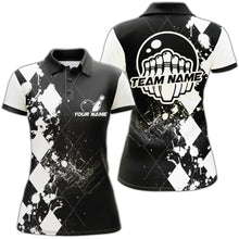 Load image into Gallery viewer, Custom Bowling Shirts For Women Bowling Team League Jersey Bowling Polo Shirts BDT217
