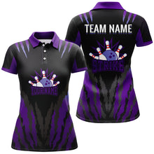 Load image into Gallery viewer, Strike Bowling Jersey For Women Personalized Bowling Shirt Team Bowling Polo Shirt BDT286