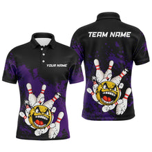 Load image into Gallery viewer, Custom American Bowling Shirt Men Funny Bowling Jersey Team League Bowling Polo Shirt BDT232