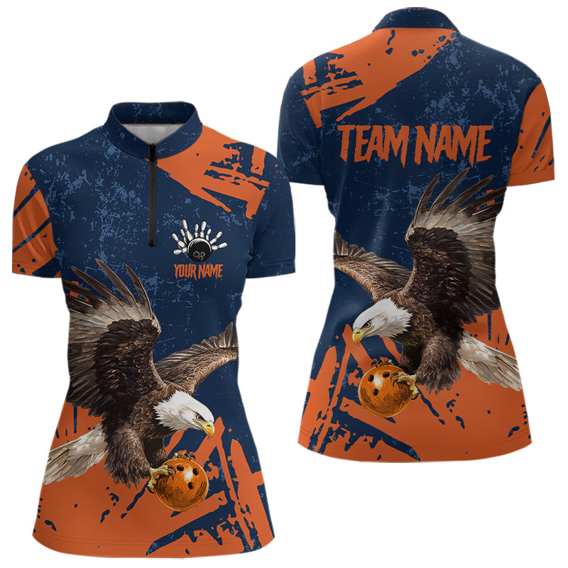 Custom Eagle Bowling Shirts Bowling Jersey for Men Women and Team Personalized MBL73