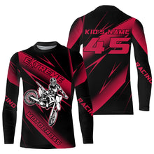 Load image into Gallery viewer, Motocross Racing Jersey Pink Upf30+ Dirt Bike Shirt Motorcycle Off-Road Jersey XM293