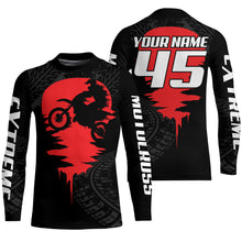 Load image into Gallery viewer, Motocross Racing Jersey UPF30+ Youth Dirt Bike Shirt for Men Kid Women Extreme Racing Off-Road XM11