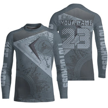 Load image into Gallery viewer, Motocross Jersey Grey Custom Dirt Bike Shirt For Kid Men Women Off-road Racing Shirt XM311