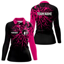 Load image into Gallery viewer, Pink Golf Polo Shirt Custom Golf Shirts for Men and Women Team Golf Apparel MMG58