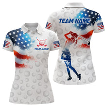 Load image into Gallery viewer, Custom Golf Polo Shirt American Golf Shirts for Men Women US Golf Patriotic Polo Shirt MMG05