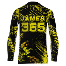 Load image into Gallery viewer, Motocross Racing Jersey Yellow Upf30+ Men Women Kid Dirt Bike Shirt Motorcycle Jersey XM200