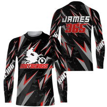 Load image into Gallery viewer, Custom MX Motocross Jersey Men Women Kid Upf30+ Dirt Bike Shirt Motocross Jersey Off-road XM39
