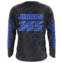 Load image into Gallery viewer, Blue ATV Racing Jersey Kid Men Women Upf30+ ATV Quad Bike Shirt ATV Riding Off-road MX69