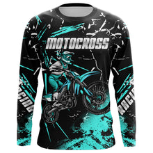 Load image into Gallery viewer, Motocross MX Racing Jersey UPF30+ Youth Dirt Bike Jersey Men Kid Motorcycle Riding Shirt XM216