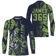 Load image into Gallery viewer, Dirt Bike Jersey Motocross Racing Shirt Men Kid UPF30+ Motorcycle Off-Road Jersey XM221