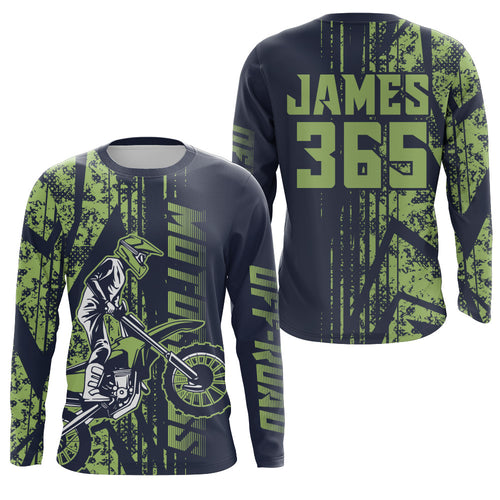 Dirt Bike Jersey Motocross Racing Shirt Men Kid UPF30+ Motorcycle Off-Road Jersey XM221