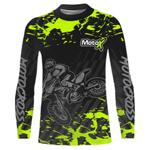 Load image into Gallery viewer, Motocross Racing Jersey Youth Men Kid UPF30+ Dirt Bike Off-Road Shirt Motorcycle Jersey XM191