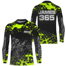 Load image into Gallery viewer, Motocross Racing Jersey Youth Men Kid UPF30+ Dirt Bike Off-Road Shirt Motorcycle Jersey XM191