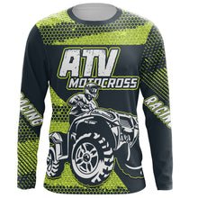Load image into Gallery viewer, ATV Quad Bike Jersey Men Kid Women Motocross Riding Shirt Upf30+ ATV Motorcycle Jersey MX15