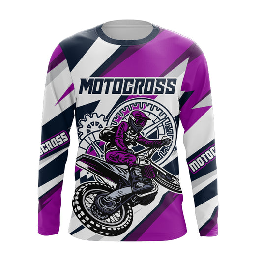 Custom Motocross Jersey Upf30+ Youth Men Women Kid Dirt Bike Shirt Racing Off-Road XM30