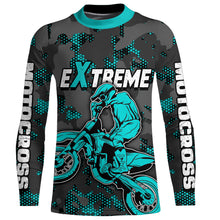 Load image into Gallery viewer, Motocross Jersey UPF30+ Youth Dirt Bike MX Racing Kid Men Women Off-Road Motorcycle Shirt XM112