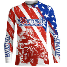Load image into Gallery viewer, ATV Motocross Jersey American Flag Upf30+ ATV Quad Bike Shirt Men Kid ATV Racing Jersey MX30