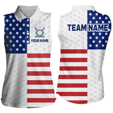 Load image into Gallery viewer, Custom American Flag Golf Polo Shirt for Men Women Patriotic Golf Polo Shirt MMG50