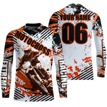 Load image into Gallery viewer, Motocross Racing Jersey Men Kid MX Custom UV Protective Youth Dirt Bike Off-road Shirt XM64