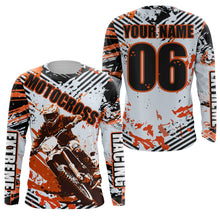 Load image into Gallery viewer, Motocross Racing Jersey Men Kid MX Custom UV Protective Youth Dirt Bike Off-road Shirt XM64