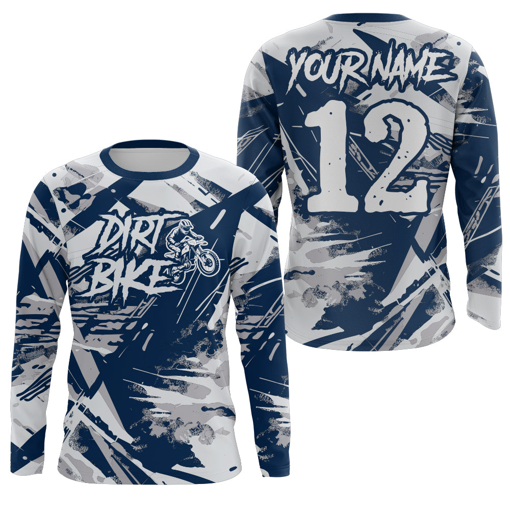 Motocross Racing Dirt Bike Jersey Upf30+ Motorcycle Riding Shirt Kid Men Women XM320