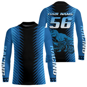 Custom Dinosaur Motocross Jersey Dirt Bike Jersey Men Kid Women Upf30+ Riding Shirt XM355
