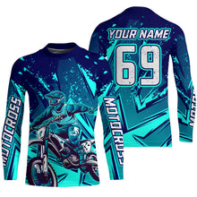 Load image into Gallery viewer, Motocross Racing Jersey UPF30+ Youth Dirt Bike Shirt Men Women Kid Off-Road Motorcycle XM93