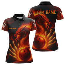 Load image into Gallery viewer, Dragon Bowling Shirts Women Men Team Custom Flame Bowling Jerseys for Bowlers MBL143