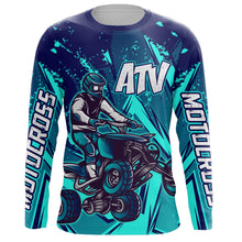 Load image into Gallery viewer, ATV Motocross Jersey Men Kid Women UPF30+ Quad Bike Shirt Off-Road ATV Racing Jersey MX07