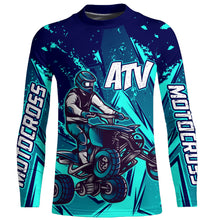 Load image into Gallery viewer, ATV Motocross Jersey Men Kid Women UPF30+ Quad Bike Shirt Off-Road ATV Racing Jersey MX07