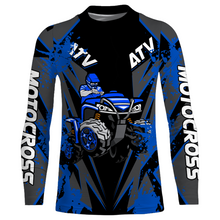 Load image into Gallery viewer, ATV Motocross Racing Jersey Youth Men Women Upf30+ Quad Bike Shirt ATV Racing Jersey MX22