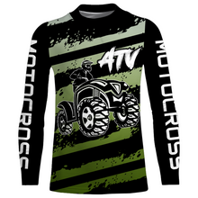 Load image into Gallery viewer, Custom ATV Motocross Jersey UPF30+ Quad Bike Shirt Men Kid ATV MX Racing Off-Road MX27