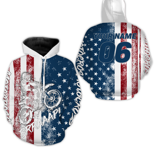 Motocross Racing Hoodie Custom Dirt Bike Hoodie For Men Women Off-road Hoodie MH20