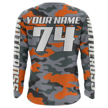 Load image into Gallery viewer, Camo Motocross Racing Jersey UPF30+ Youth Dirt Bike Shirt for Kids Mens Women MotoX Off-road XM127