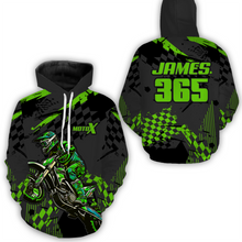 Load image into Gallery viewer, Motocross Hoodie for Men Women Biker Dirt Bike Hoodie Off-road Racing Jersey Shirt MH106
