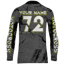 Load image into Gallery viewer, American Flag Motocross Racing Jersey UPF30+ Patriotic Dirt Bike Jersey Off-Road Motorcycle Shirt| XM08