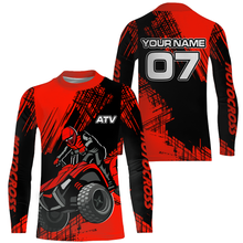 Load image into Gallery viewer, ATV Racing Jersey Red Custom ATV Jersey For Youth Men Women ATV Quad Bike Shirt MX99