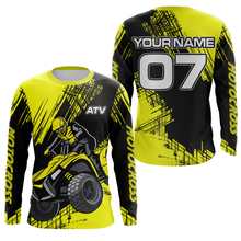 Load image into Gallery viewer, ATV Racing Jersey Yellow Custom ATV Jersey For Youth Men Women ATV Quad Bike Shirt MX99