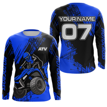 Load image into Gallery viewer, ATV Racing Jersey Blue Custom ATV Jersey For Youth Men Women ATV Quad Bike Shirt MX99