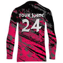 Load image into Gallery viewer, Motocross Jersey Youth Dirt Bike Pink UPF30+ Off-Road Racing Shirt Kid Girl Women XM167