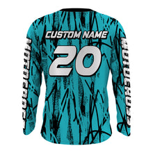 Load image into Gallery viewer, ATV Motocross Racing Jersey Youth Kid Men Upf30+ Quad Bike ATV Motorcycle Riding Shirt MX13